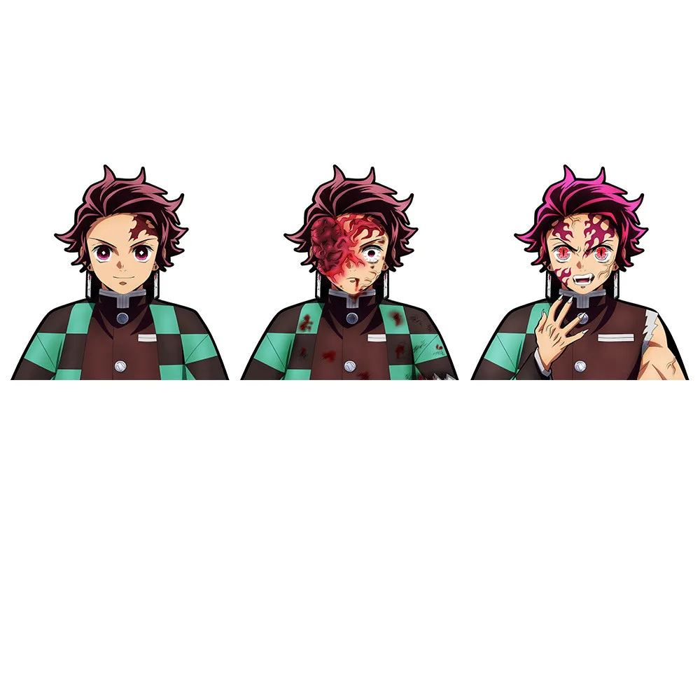 Оптовая продажа 3D наклейка на заказ рассеиватель демонов для багажа автомобиля ноутбука телефона