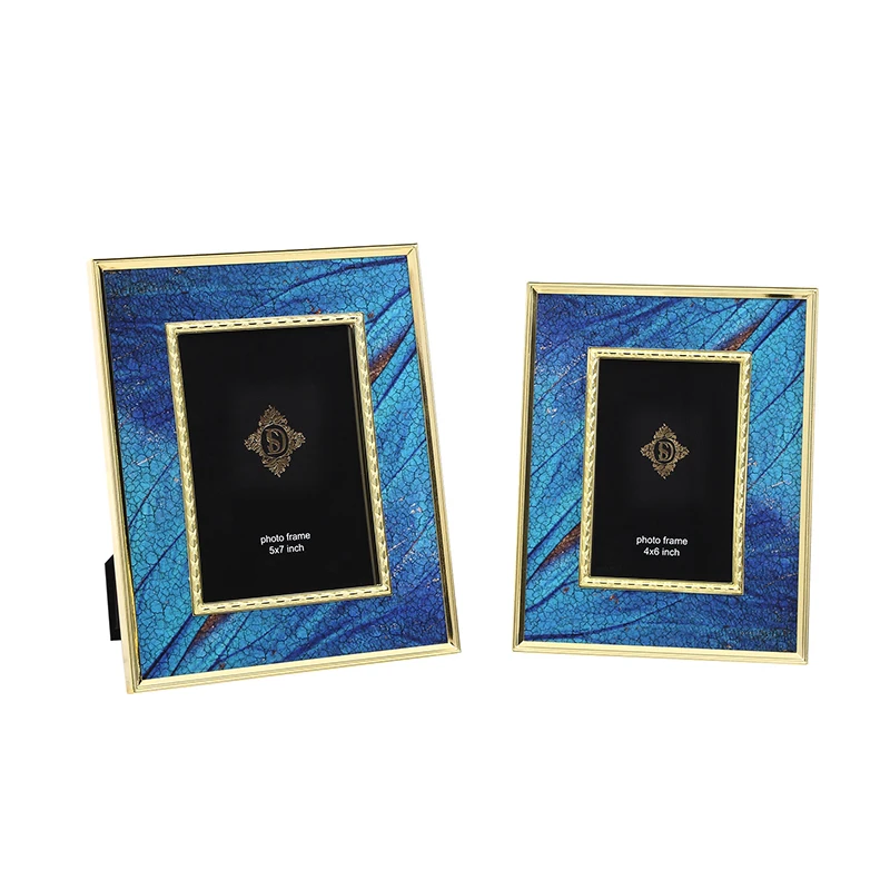 Modern European model room frame for photo 6 inch 7 inch American personality creative combination photo frame set table photo f