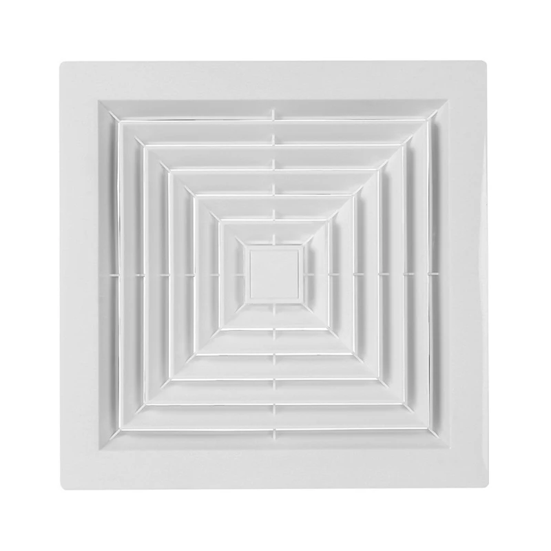 Silent Copper Motor Kitchen Toilet Hotel Ventilation Extractor Fan Plastic Ceiling Mount Bathroom Suction Exhaust Fan For Home