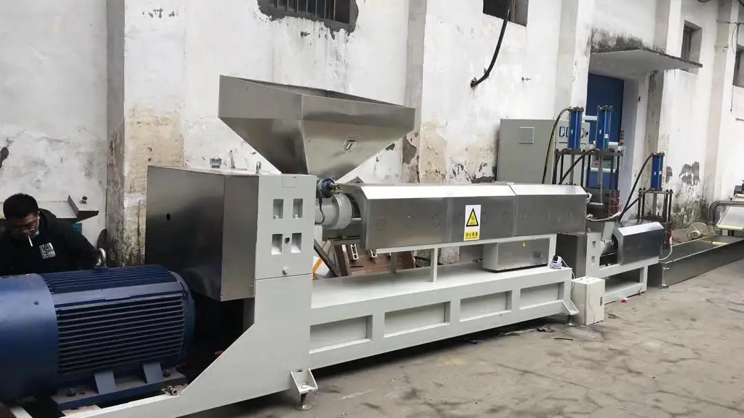 100-1000KG/H double stage plastic recycling machine extruder plastic machine