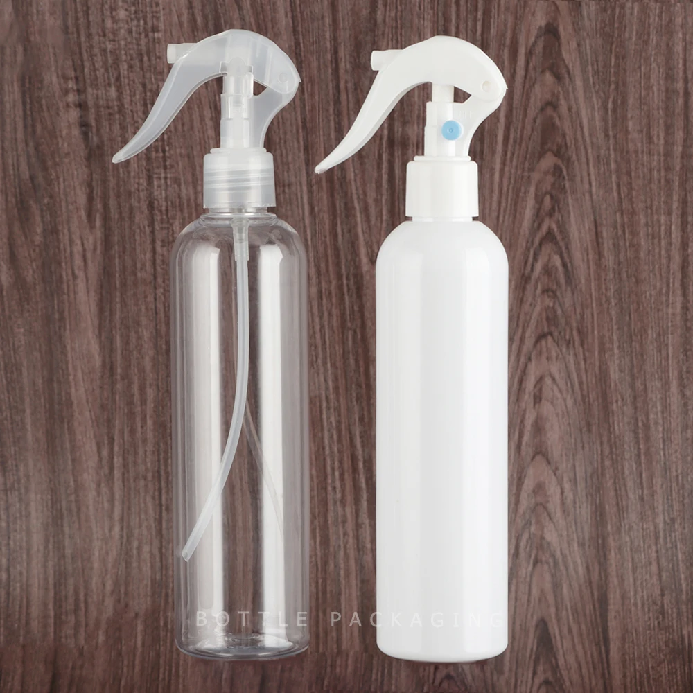 Luxury 100ml 200ml 250ml 300ml Plastic Mist Air Freshener Hair Water Trigger Spray Bottle For Cleaning Room Solutions