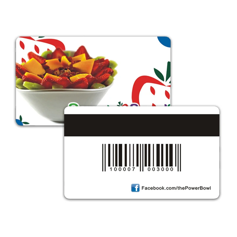 Customized Printing Programmable Magnetic Stripe Card Membership magnetic card programmer