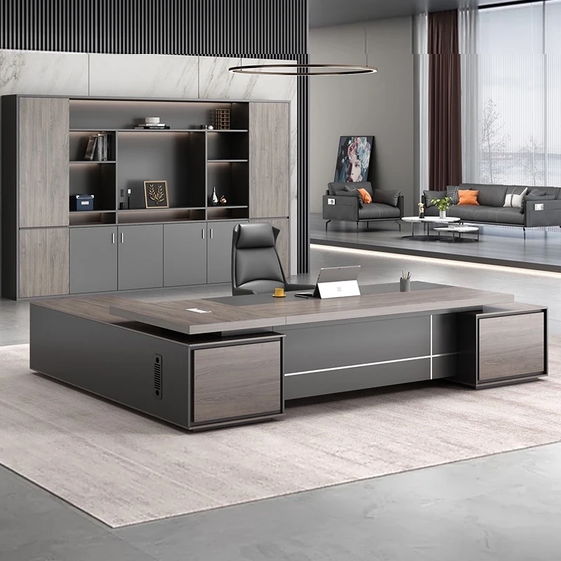 LBZ-12 escritorios de oficina meubles de bureau patron gestionnaire de bureau table de bureau ceo luxe meuble de bureau