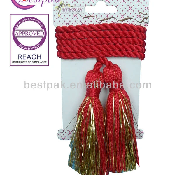 
silk mini tassels of popularity in the market 