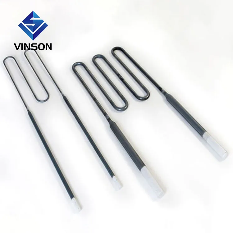 High temperature 1700C 1800C Molybdenum Disilicide electric heater mosi2 furnace heating element