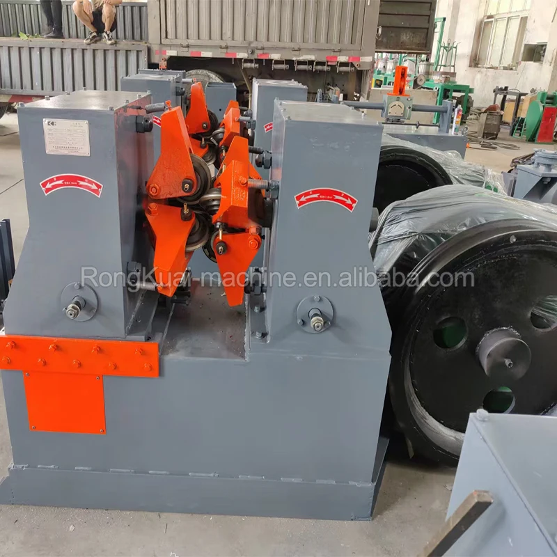 Ribbed wire cold rolling wire drawing machine