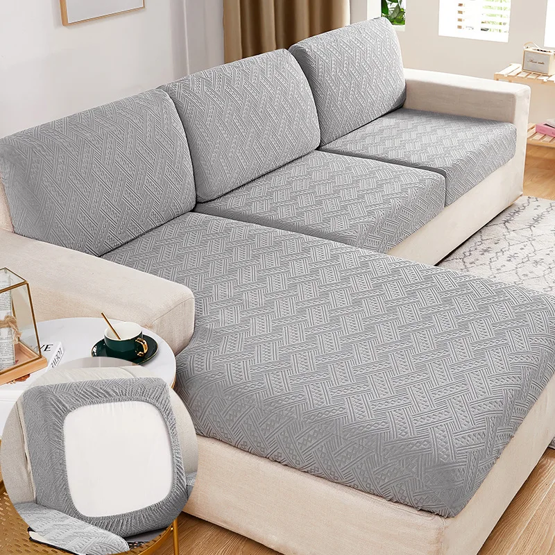 Wholesale  Polyester, Waterproof Elastic Couch Protection Sofa Cover Furniture Sofa Slipcovers Elastic For Living Room/