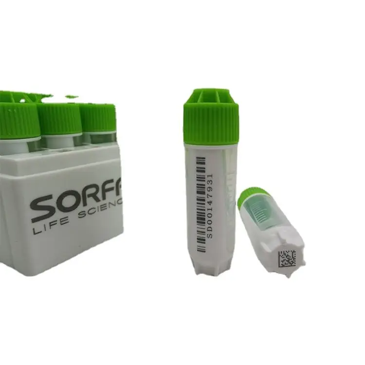 Transparent External Thread Self Standing Test Tube 5ml Cryogenic Vial Cryovial Cryo Tubes