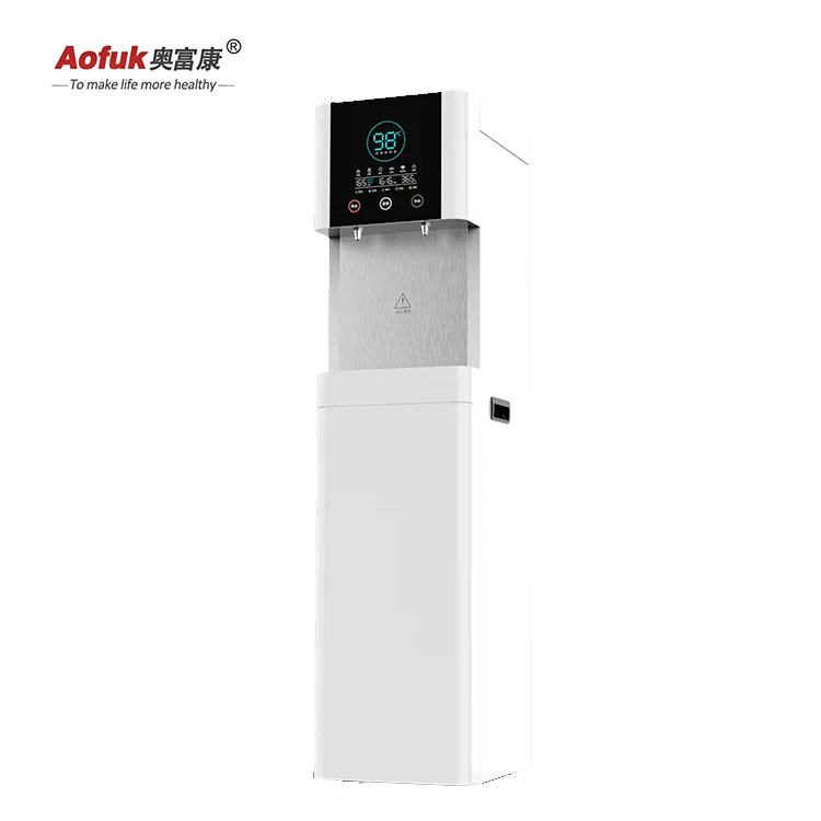 New RO reverse osmosis 5-stage filtration hot and cold water dispenser vertical home cooling and heating purification