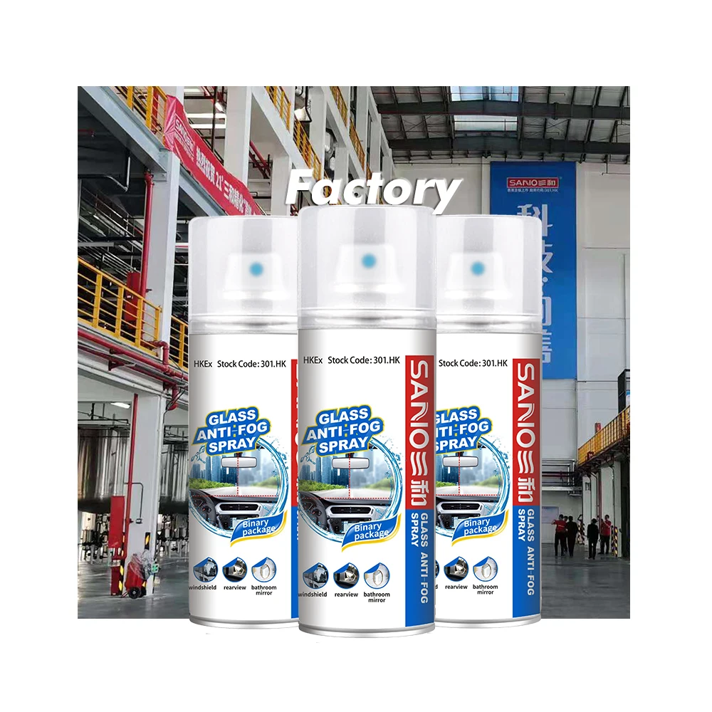 Sanvo China factory manufacturer high quality Anti Fog Spray for car glasses eyeglass multi purpose anti fog spray
