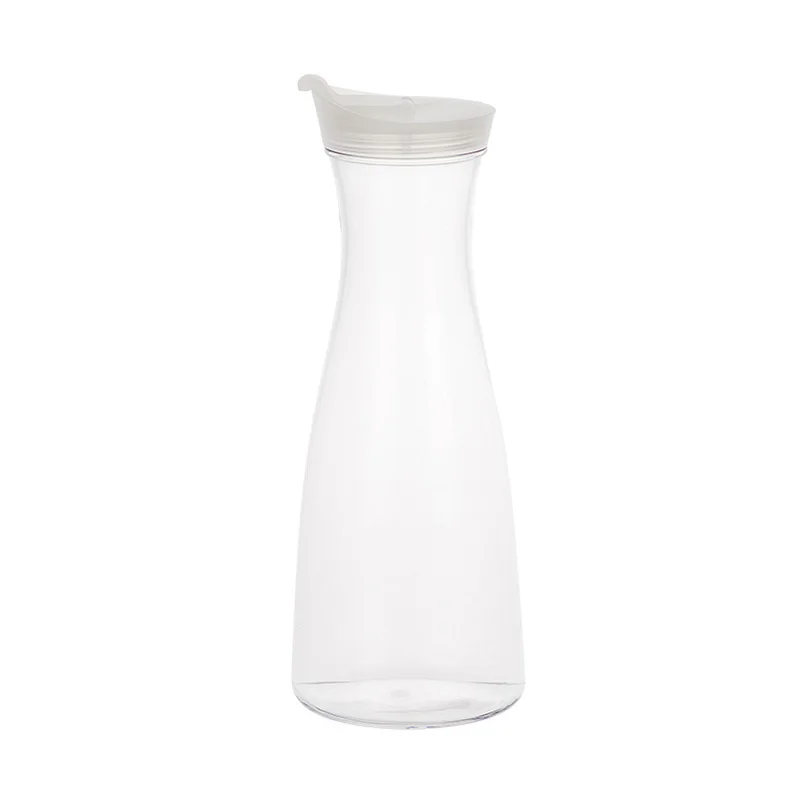 
Unbreakable Plastic Polycarbonate juice pitcher jar with lid decanter 