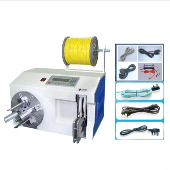 Automatic Cable Feeding Winding Tying Binding Machine for USB/Data/Electrical/Power cable machine