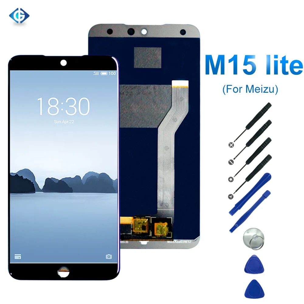 for Meizu M15 LCD with Touch Screen Assembly Mobile Phone Replacement ,for Meizu 15 Lite Display