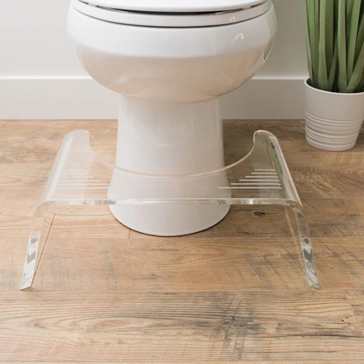 2021 Высококачественный акриловый прозрачный ступенчатый стул для ванной комнаты, ступенчатый стул для взрослых