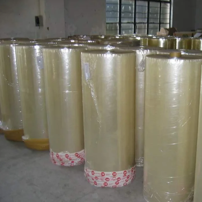 Best Price Bopp Packing Tape Jumbo Roll Clear Transparent Packaging Acrylic Box Sealing Tape With Logo Strong Self Adhesive Tape