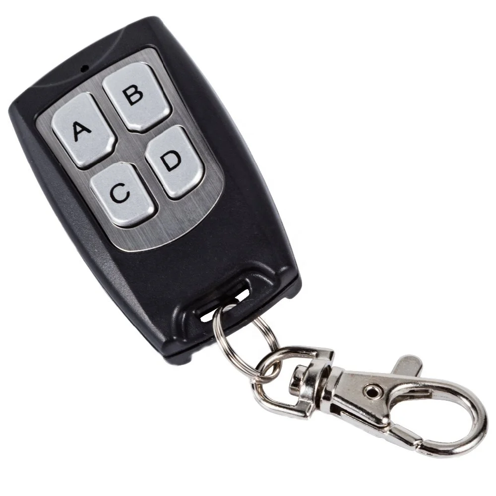 Waterproof EV1527 4-key remote control for gate door etc.