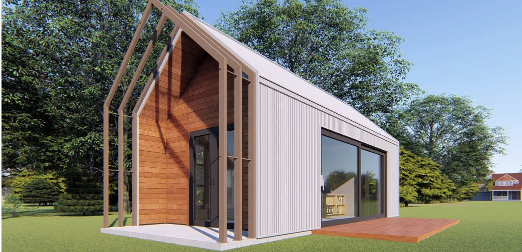 Quacent Low-Rise Durable Prefabricated SIP Prefab House Kit, Quickly Assemble Environmentally Friendly And Livable Villas