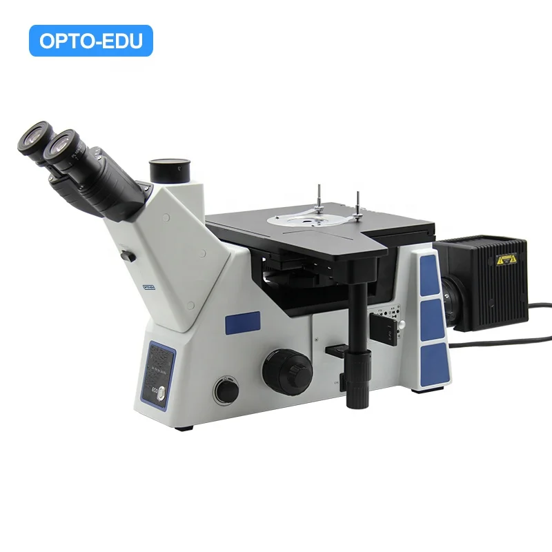 OPTO-EDU A13.0912-A Trinocular Optical Industry Inspection Inverted Metallurgical Microscope