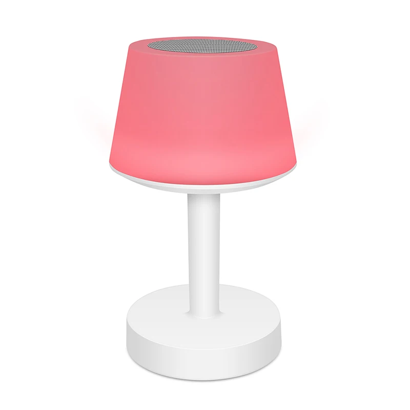 colorful Lamp with BT Speaker touch lamp for both home and outdoor colorful night light with wireless BT music speaker