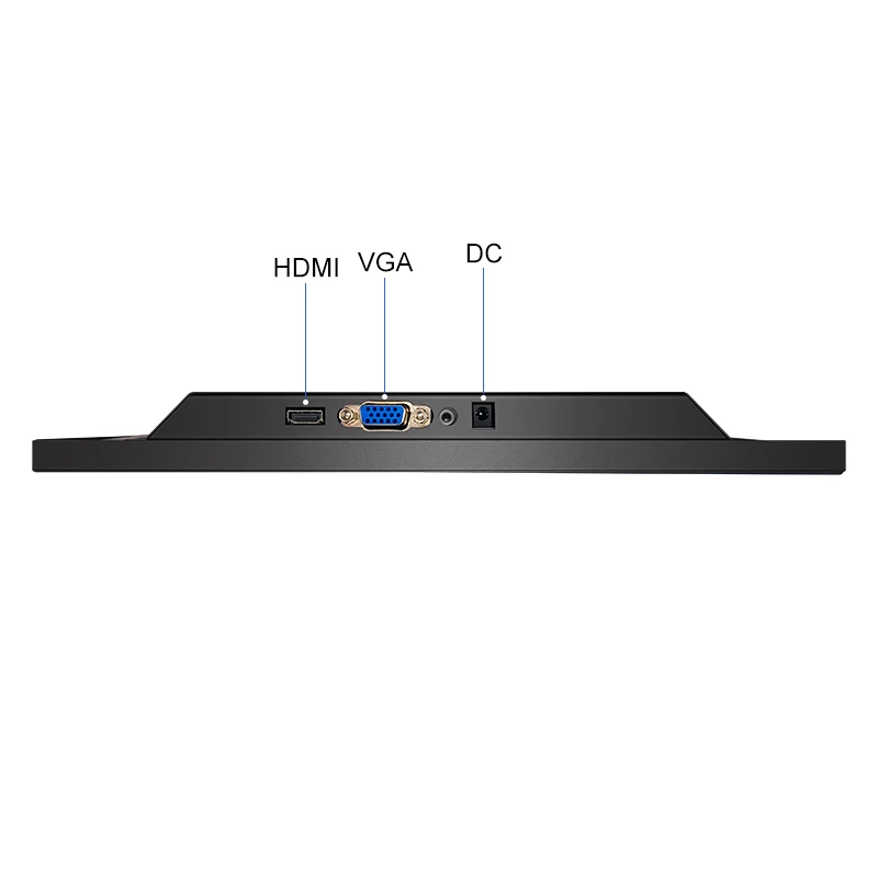 16 / 15.6 inch wall mounted metal snap Embedded square IPS 2K HD screen HMI VGA TFT industrial panel PC Wholesale price