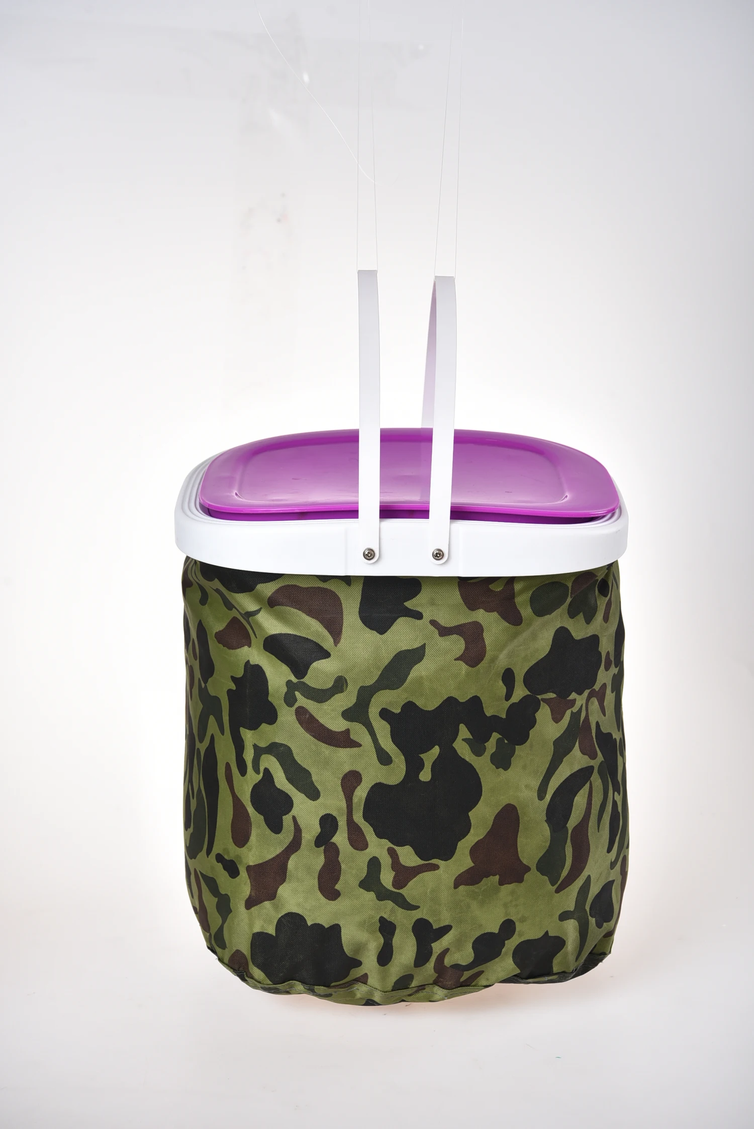 
Camouflage Style 15L Oxford Portable Pet Training Pocket Detachable Cover Dog Food Feeder Bag 