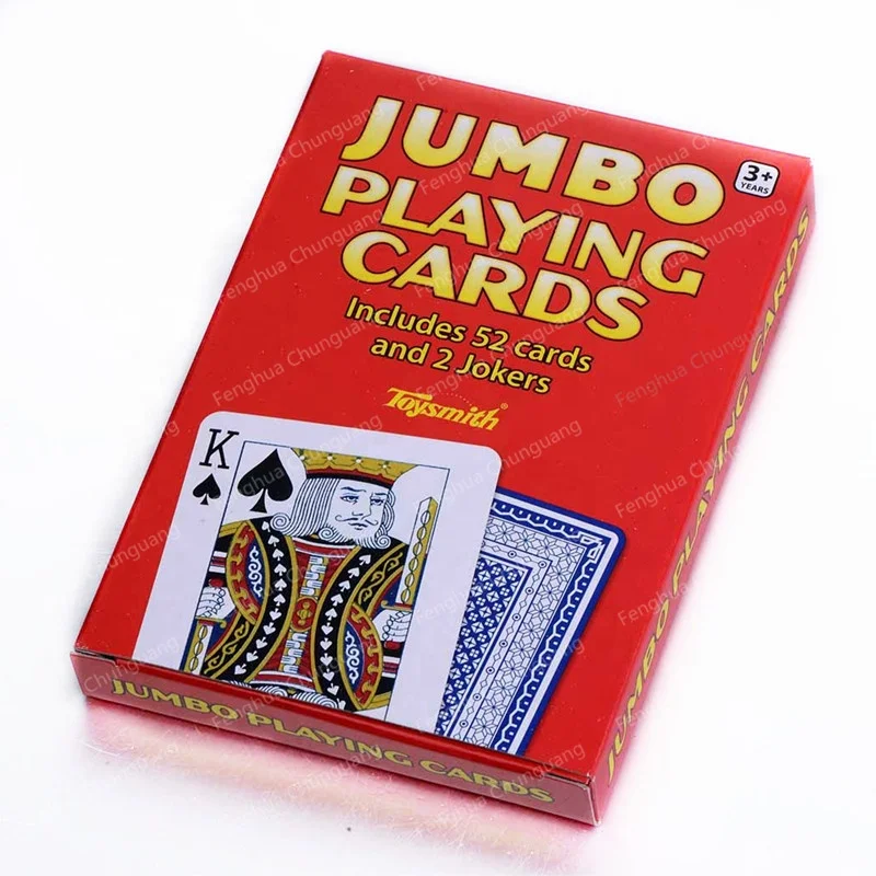 Standard Jumbo Advertising Custom Playing Cards Poker Paper