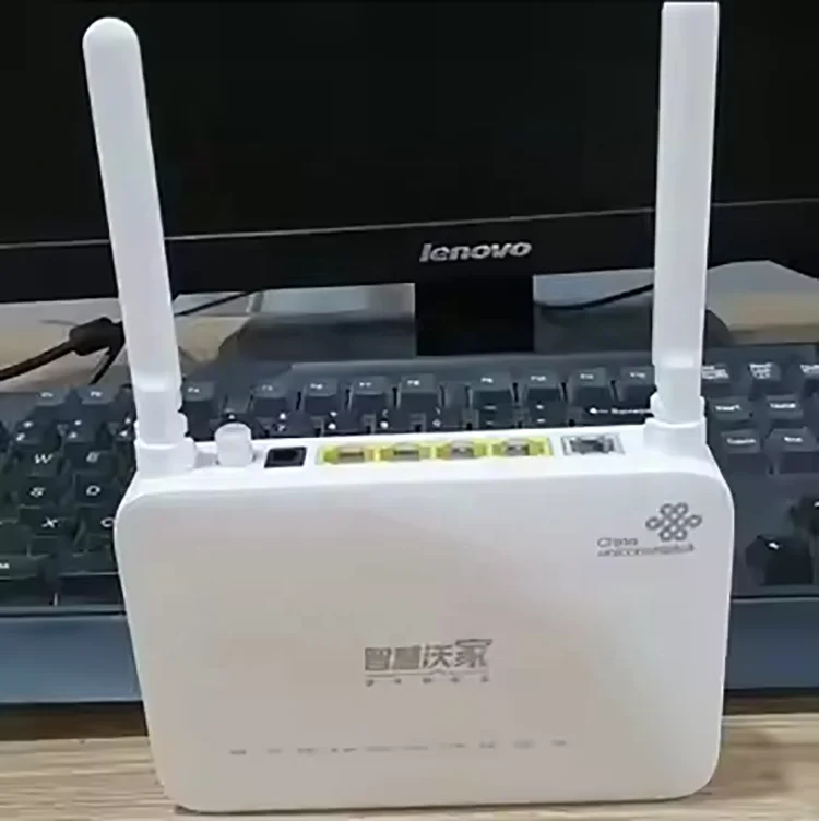 Used  Optic WIFI 1GE+3FE+ 1Tel+USB Optical Network Terminal Modem Router HS8346r5 Gpon Epon XPON Ont ONU same with HS8145C5