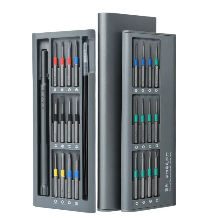 26 In 1 Color Ring Precision Screwdriver Bits Set  Electronics Mobile Service Tools Cell Phone Repair Screwdriver Set