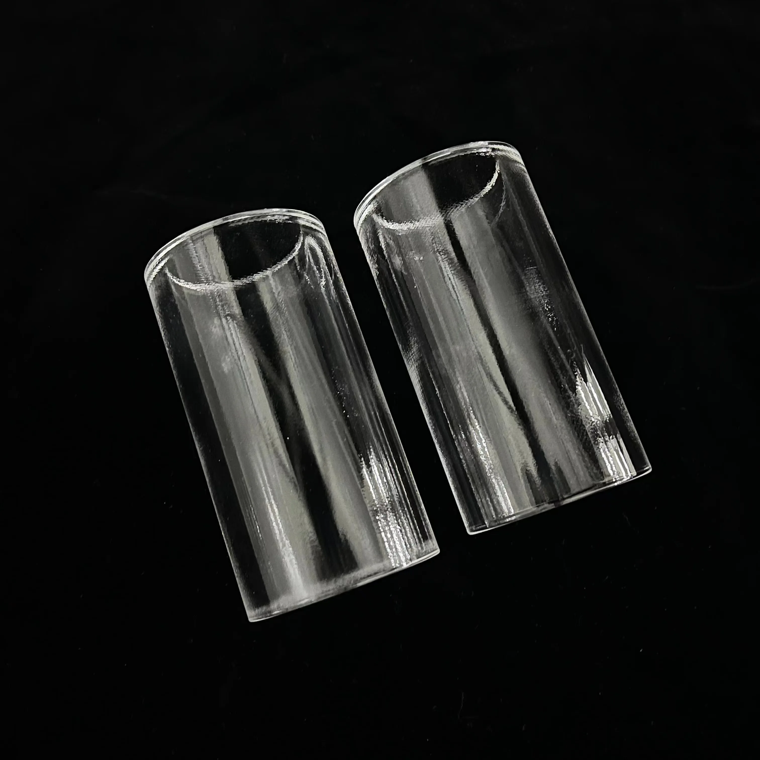 Heat resistant Customized Frosting surface treatment Borosilicate Quartz pipe Quartz glass tube