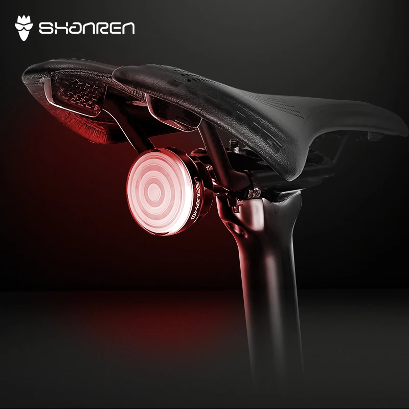 
Rechargeable Bike Accessories Smart LED Bicycle Tail Light Set Bike Light 