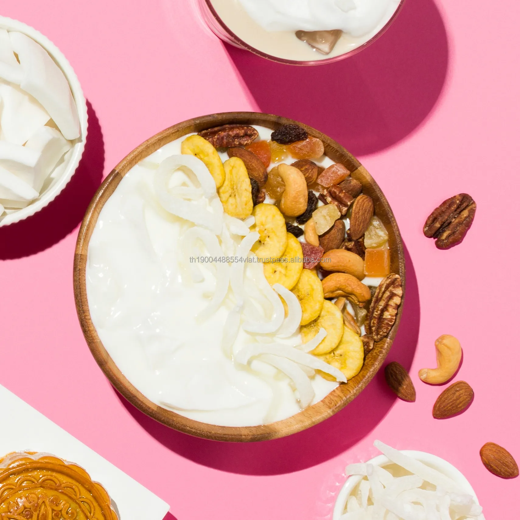 Coconut Supplier Thailand Dehydrated Fruit Strip Cut Organic Agriculture Product  Food Ingredient Fresh Young Coconut