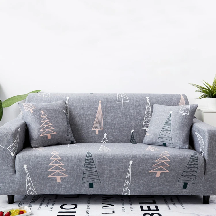 MU Housse Canape Elastic L Shape Couch Sofa Covers Sheets Modern Copridivano 3 Posti Sectional Cubre Sofas Covers For Sofa
