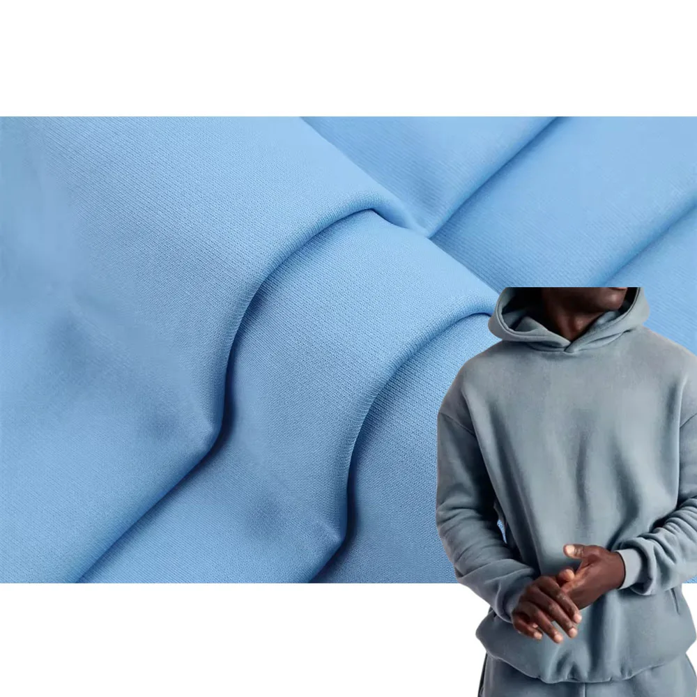ZM014 Printed Custom Fleece Fabric 100%Polyester Fabric Anti-Pilling Hoodies Bruins Fleece Fabric