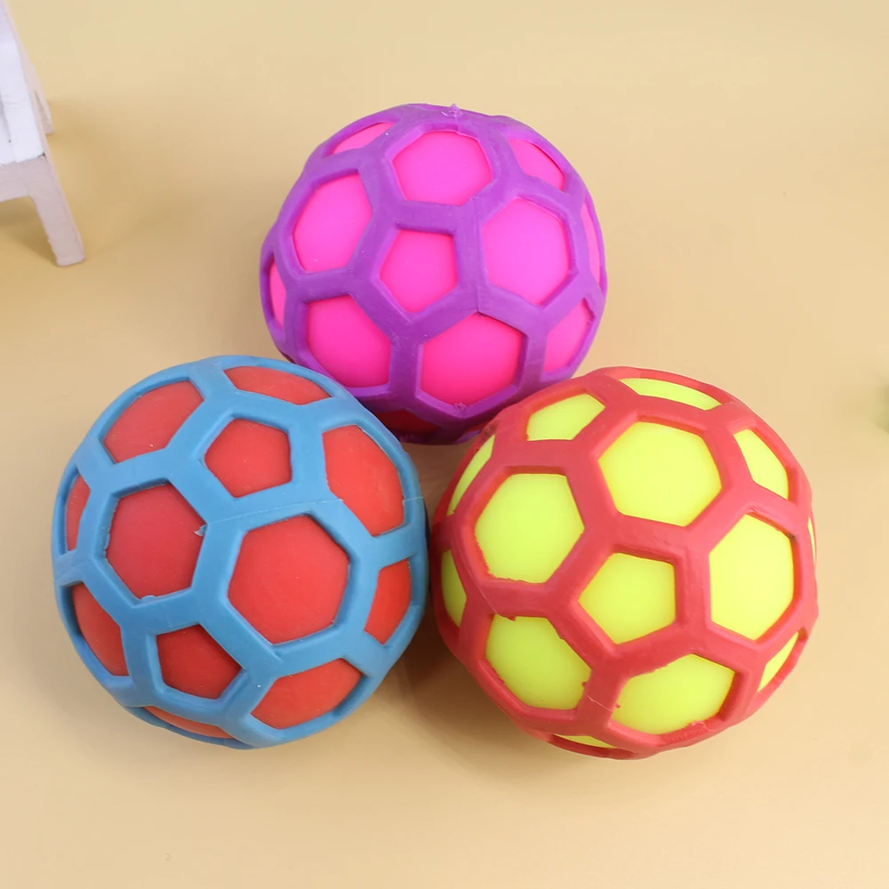 handmade Soft TPR Squeeze Toys taba squishy Relief Rainbow ball Knead For Kids Birthday Christmas Gifts Squeeze Toys