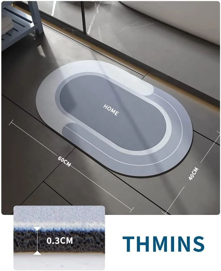 Wholesale China factory quick dry anti slip mat for bathroom floor bathroom rugs bath mats