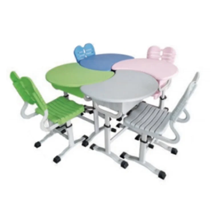 High Quality Wholesale Primary School Furniture Children Classroom Single Student Study Desk and Chair for Sale