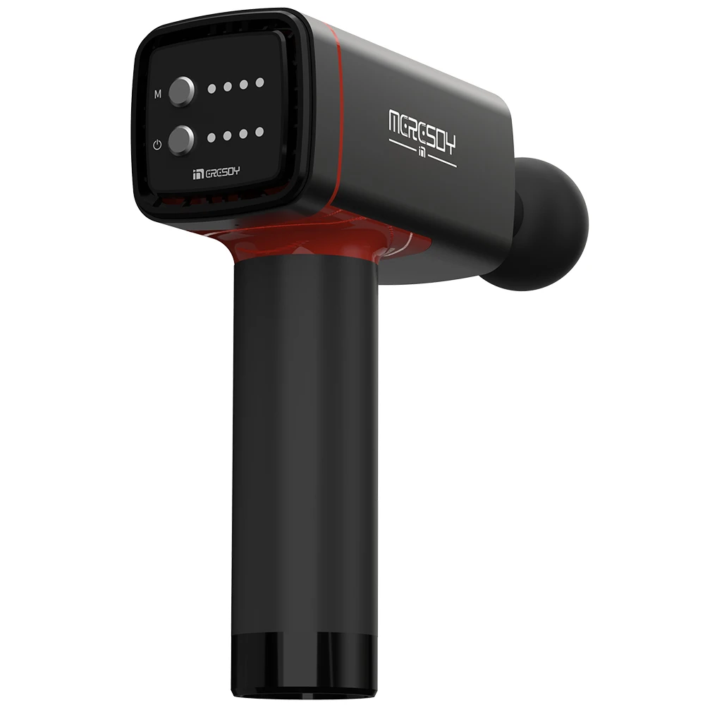  Перкуссионный массажный пистолет Meresoy для глубоких тканей тела электрический портативный беспроводной профессиональный спортивный мощный вибропистолет мышц