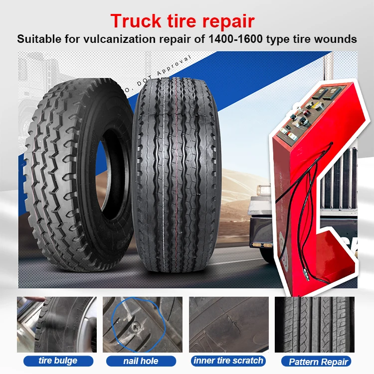 Tyre Repair Patch Machine/Tire Vulcanizer For Truck Repairing With CE