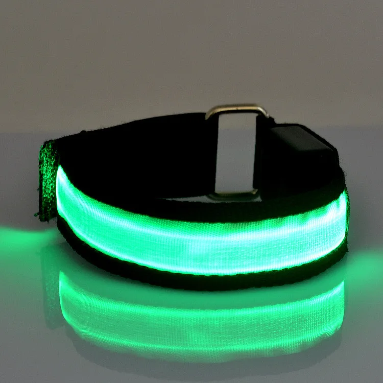  Outdoor sports led flashing arm band luminous armband night running safety signal light bicycle