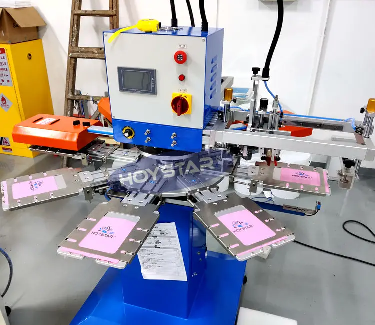 automatic silk screen printing machine on scented napkin 2 color paper napkins printer printing equipment