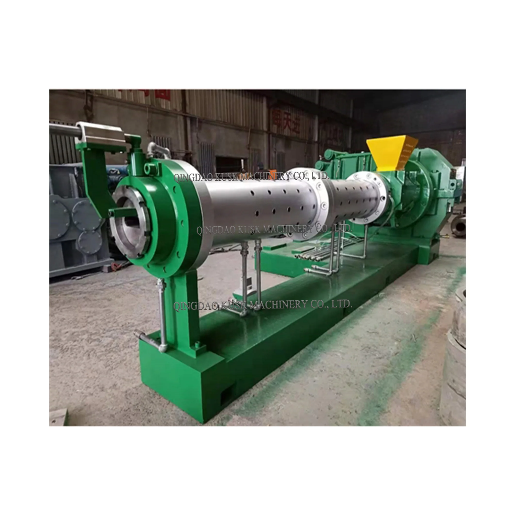 hot feed & Pin barrel cold feed rubber extruder machine for tubes seals .gaskets production ( XJ-250 )