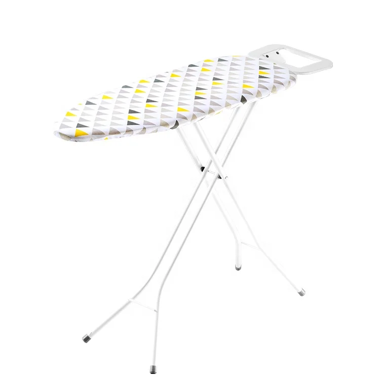 Manufacturer Supplier Clothes Ironing Table Heat Resistant Ironing Board Cover Full Size Folding Ironing Board For Hotel