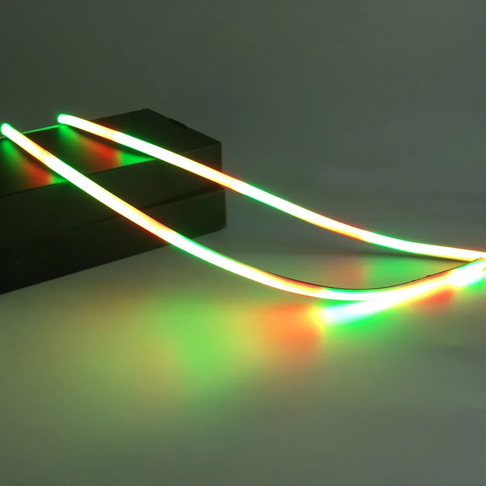 12 inch led lighting for new product chasing color DRL light Led Rgb Headlight