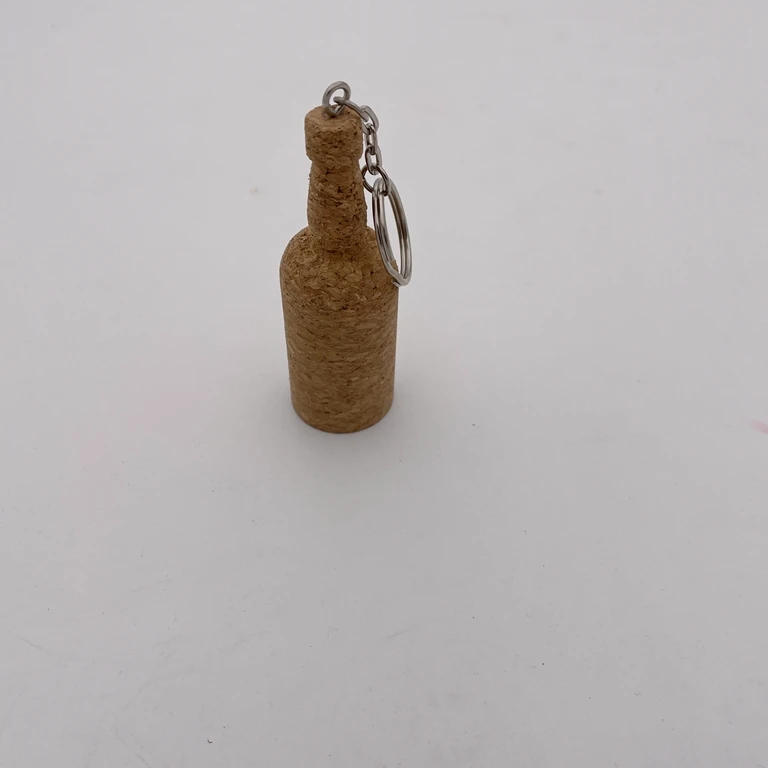 Porto bottle shape cork keychain Handmade Giveaway  Gift Graduation Cork Gift Souvenir Cork Floating Key Chains premium