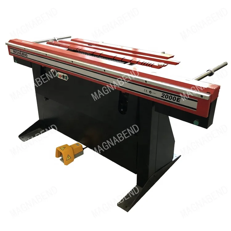 Pneumatic Electromagnetic Manual Sheet Metal Bending Machine with CE Magnabend 2000E