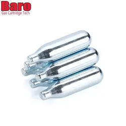 Soda Machine CO2 Gas Refill Bottle Plain Neck 8g CO2 Cartridge Gas Bottle 8g Mini CO2 Cylinder