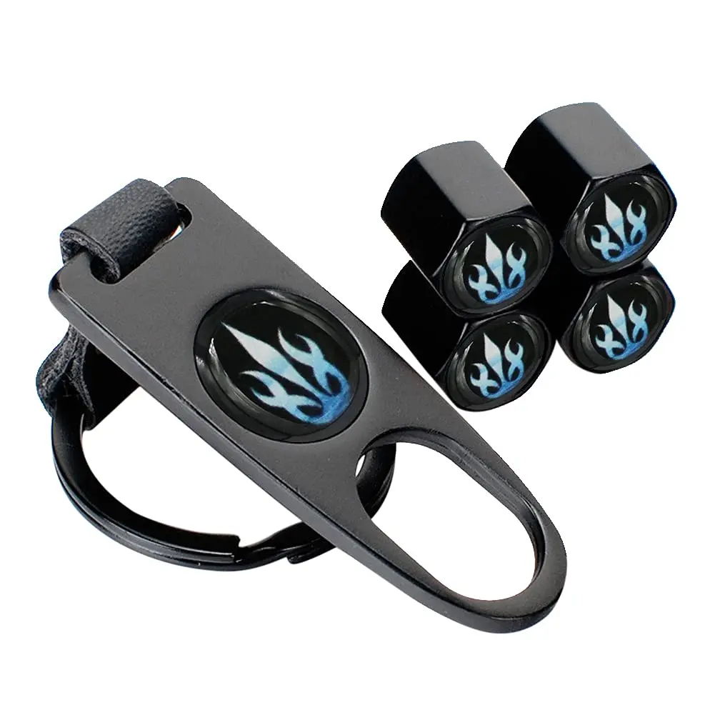 Tire Valve Dust Cover with high quality Car Tire Valve Dust Cover Tire Skin Buckle Valve Core Keychain