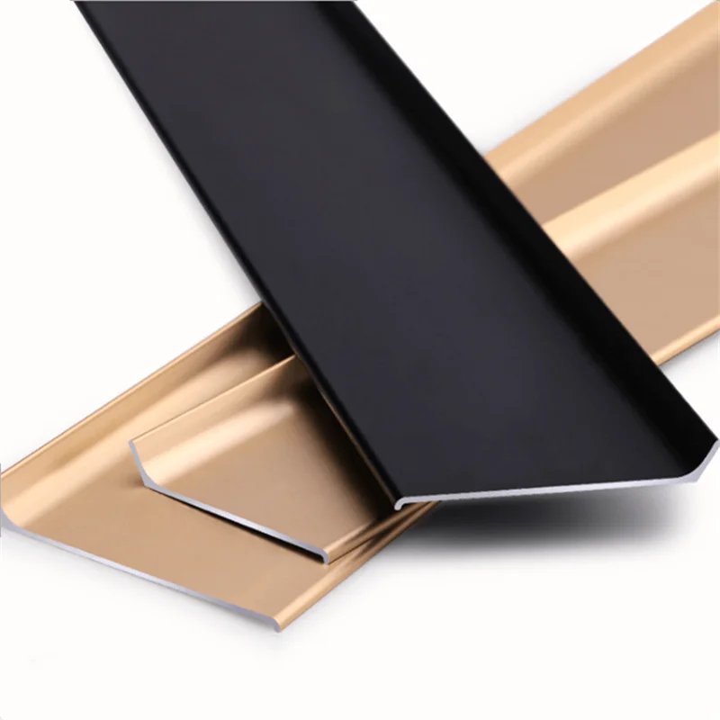 Free Sample OEM Logo Customized Black Ceramic Aluminium Skirting Board