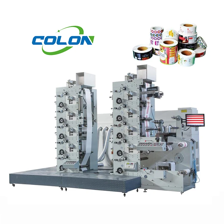 Paper Cup 4 Color Flexo Die Cutting Printer Slotter Die-cutter Stacker And Printing machine