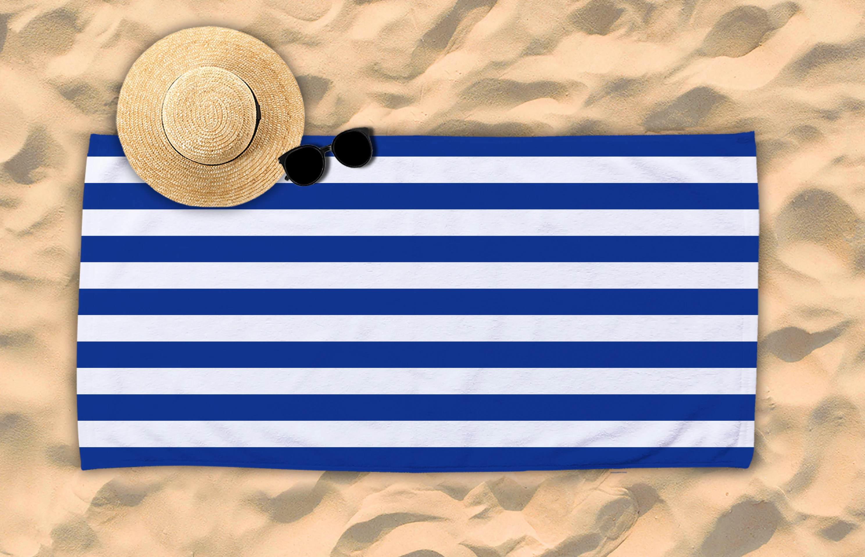 Wholesale 80*160CM Quick Dry Sand-Free Soft Cotton Microfiber Beach Towel with Custom Logo Print Sports Cartoon Pattern Summer